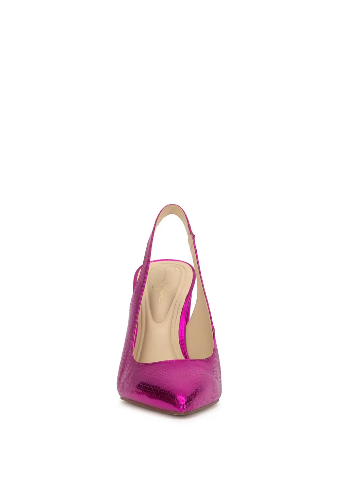 Noula Slingback Pointed Toe Pump In Pink<Jessica Simpson Best
